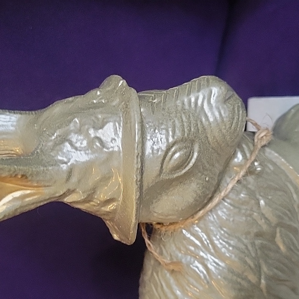 Gold Rabbit Sculpture - Picture 2 of 3